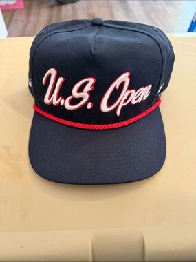 U.S. Open Navy 47 brand Rope-Trim Baseball Cap